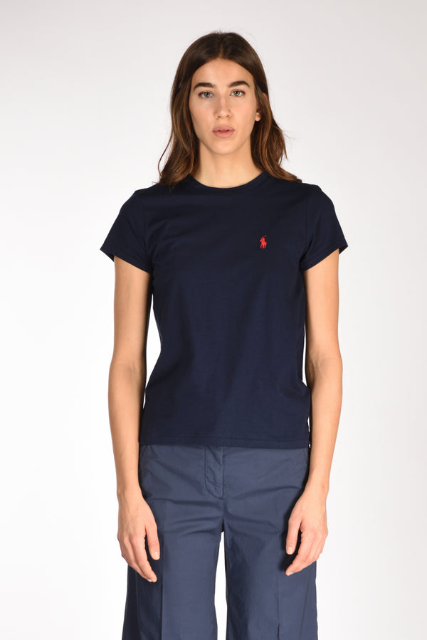 Polo Ralph Lauren Tshirt M.m. Blu Donna-2