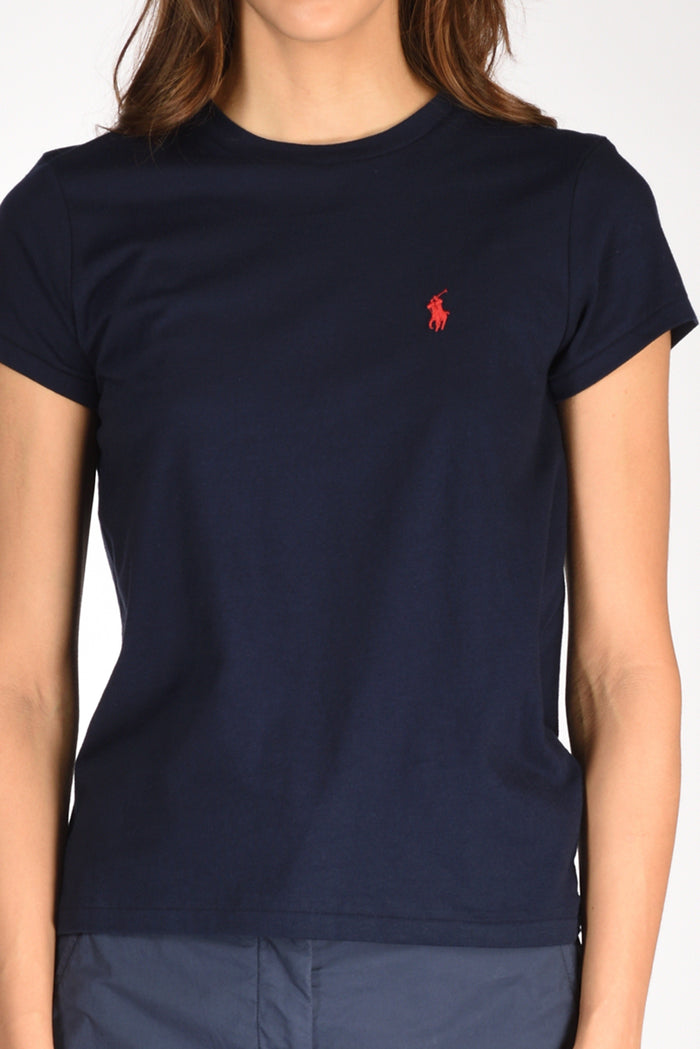 Polo Ralph Lauren Tshirt M.m. Blu Donna - 3