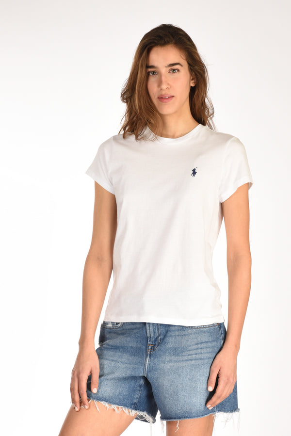 Polo Ralph Lauren Tshirt M.m. Bianco Donna