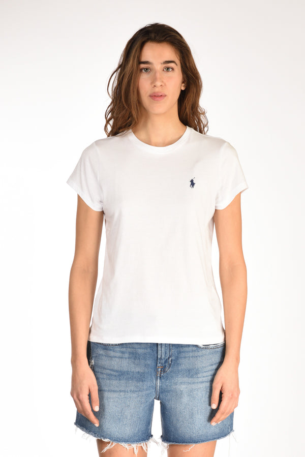 Polo Ralph Lauren Tshirt M.m. Bianco Donna-2