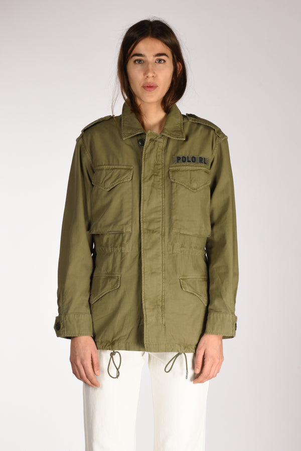 Polo Ralph Lauren Field Jacket Verde Donna-2