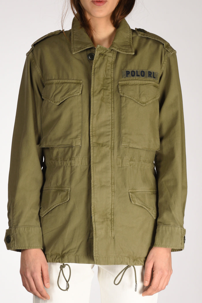 Polo Ralph Lauren Field Jacket Verde Donna - 3