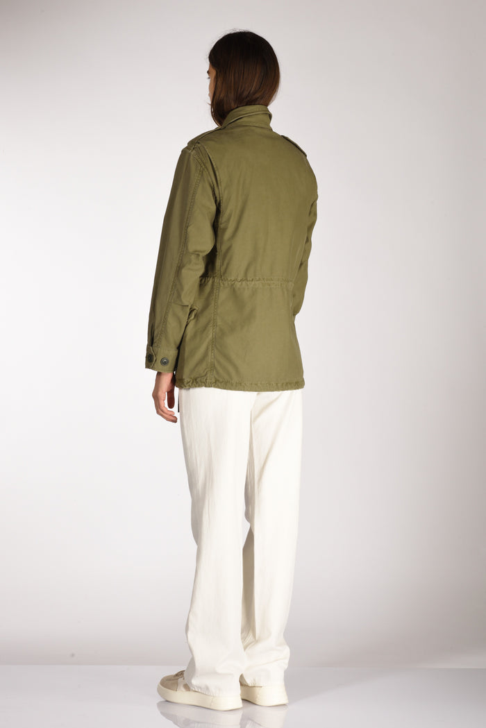 Polo Ralph Lauren Field Jacket Verde Donna - 5