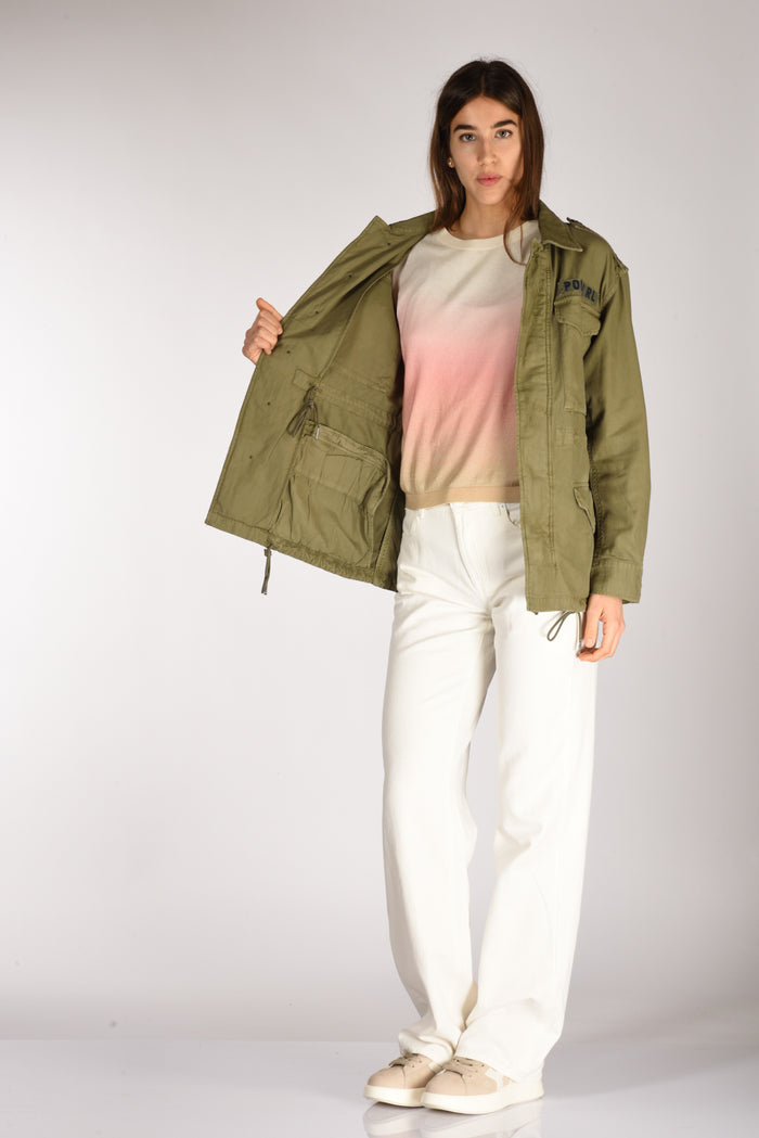 Polo Ralph Lauren Field Jacket Verde Donna - 6