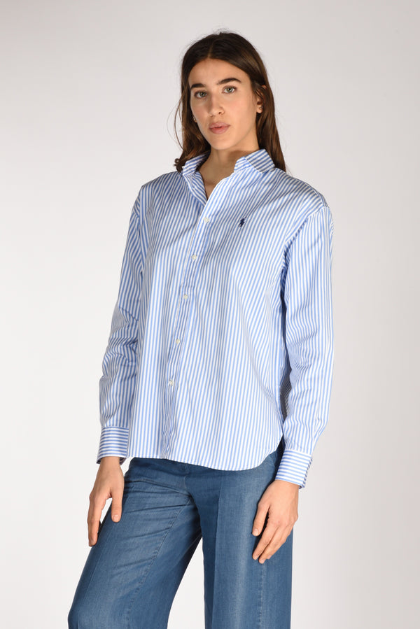 Polo Ralph Lauren Camicia Bianco/blu Donna