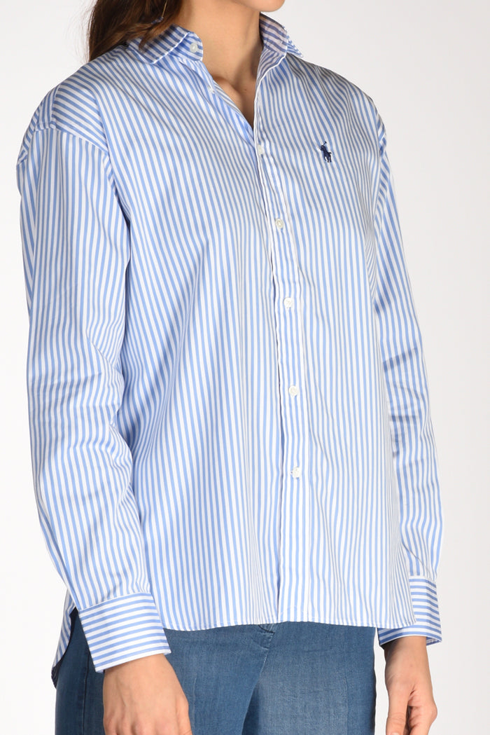 Polo Ralph Lauren Camicia Bianco/blu Donna - 3