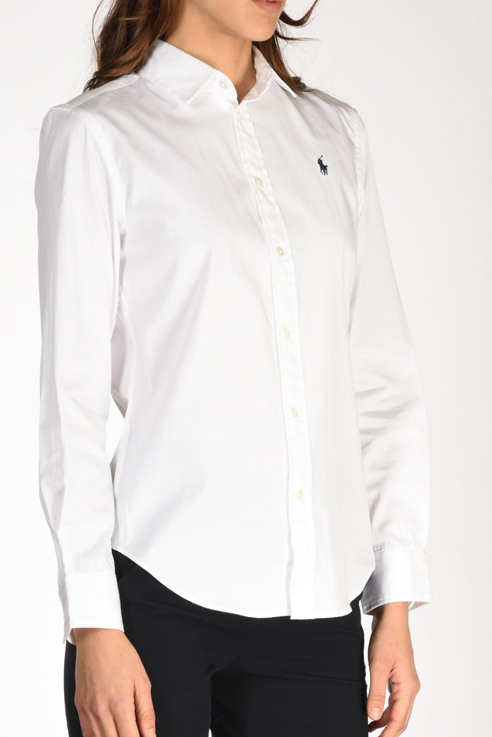 Polo Ralph Lauren Camicia Colletto Bianco Donna - 4