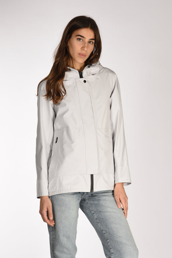 Herno Giacca Goretex Grigio Chiarissimo Donna