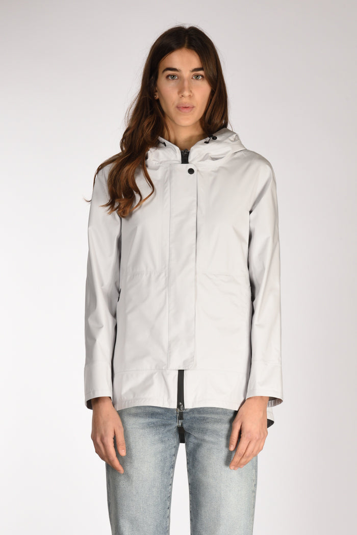 Herno Giacca Goretex Grigio Chiarissimo Donna - 2