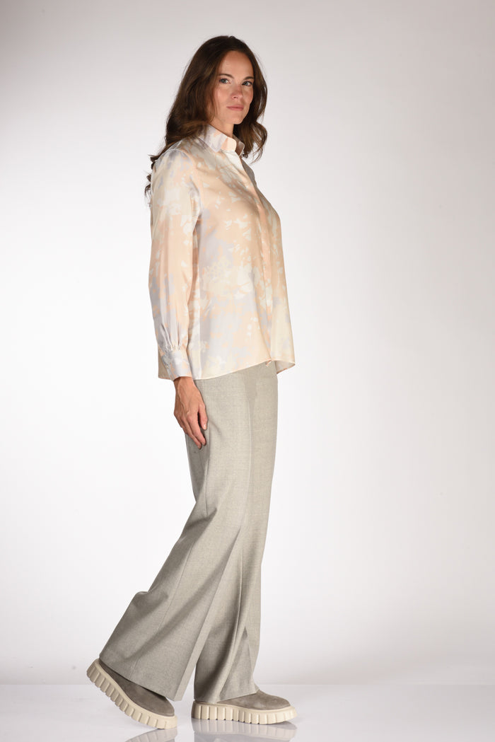 Sarte Pettegole Camicia Stampa Rosa/bianco Donna - 4
