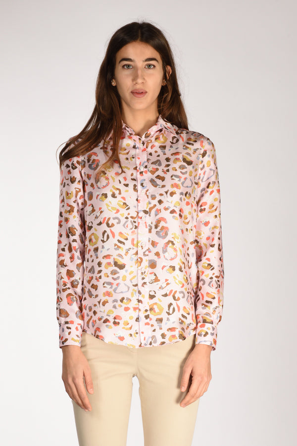 Sarte Pettegole Camicia Stampa Rosa/multicolor Donna-2