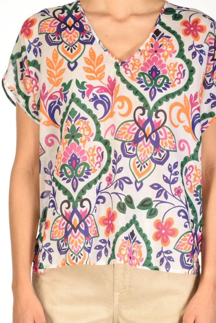 Robert Friedman Camcia Anet Bianco/multicolor Donna - 3