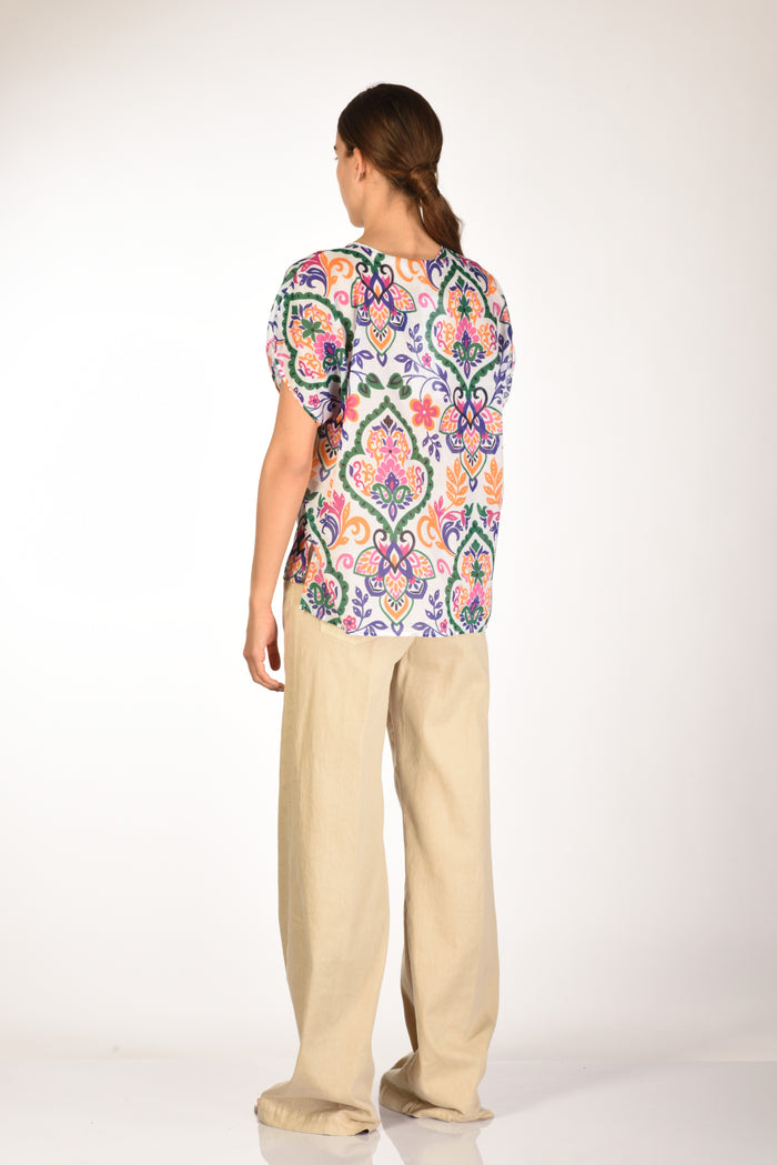 Robert Friedman Camcia Anet Bianco/multicolor Donna - 5