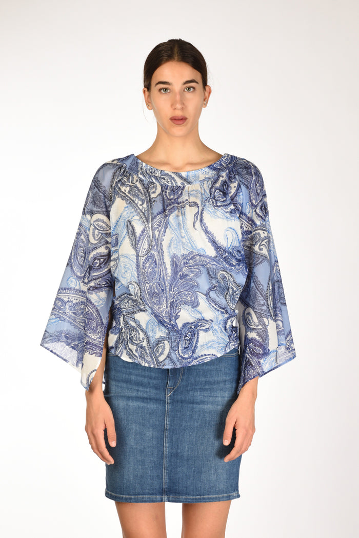 Robert Friedman Camicia Mylla Blu/bianco Donna - 2