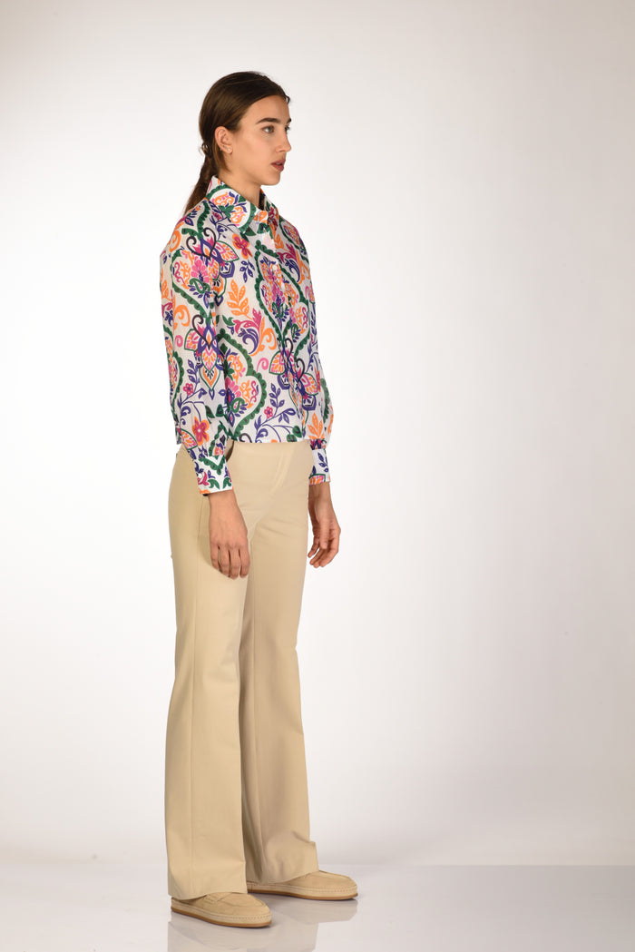 Robert Friedman Camicia Cherie Bianco/multicolor Donna - 4