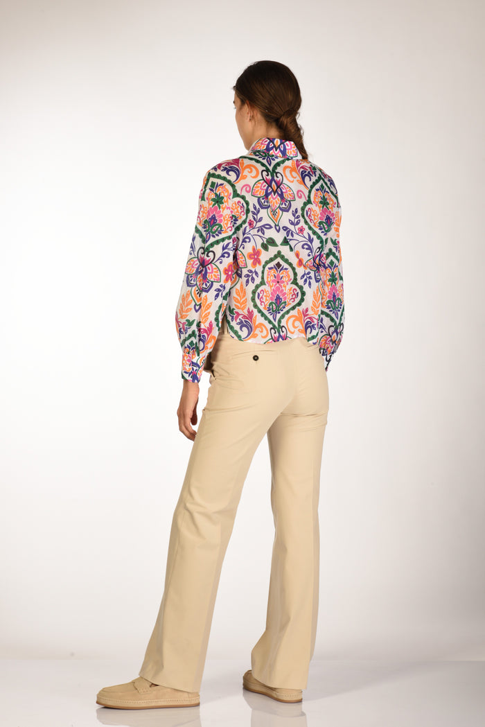 Robert Friedman Camicia Cherie Bianco/multicolor Donna - 5