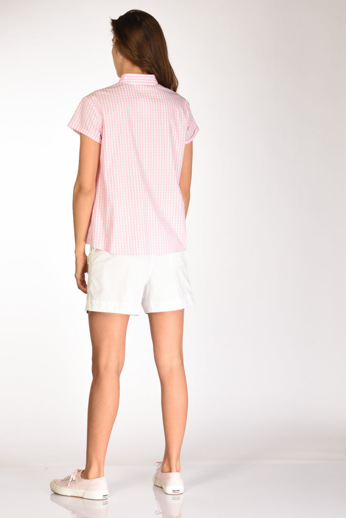 Robert Friedman Camicia Aram Bianco/rosa Donna - 5