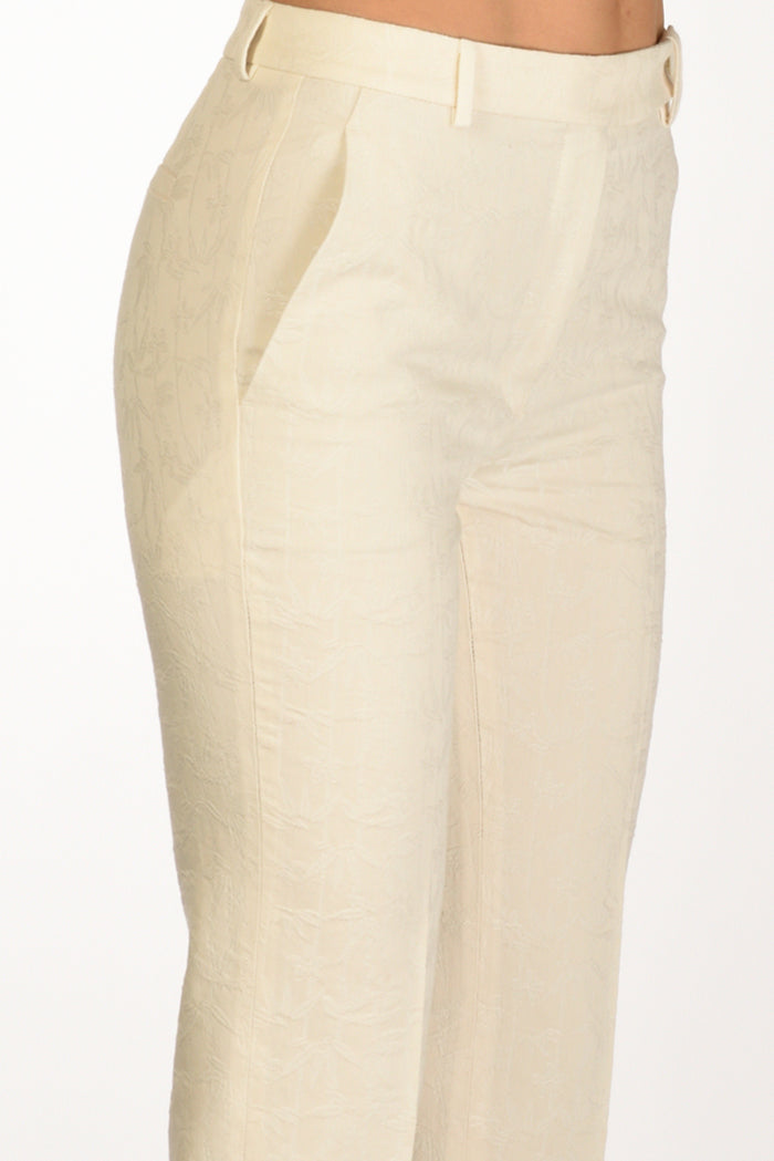 Incotex Slowear Pantalone Cherie Bianco Naturale Donna - 4
