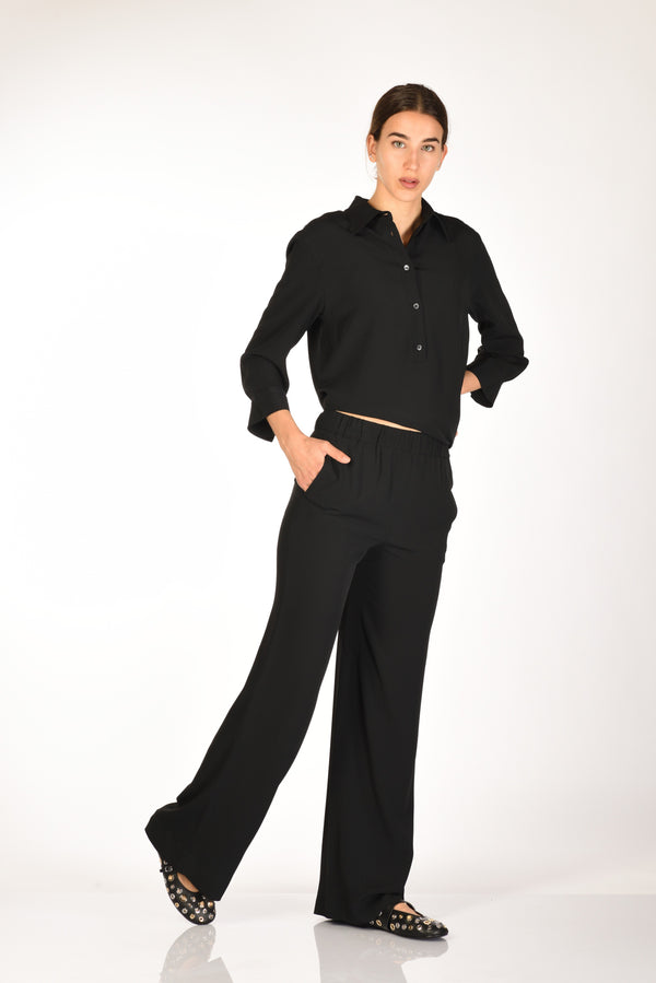 Incotex Slowear Pantalone Ivy Nero Donna-2