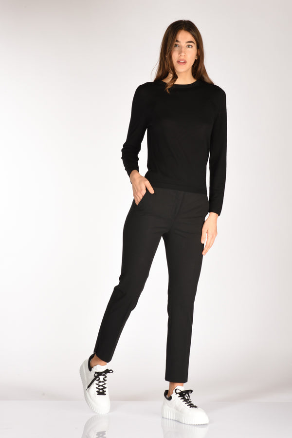 Incotex Slowear Pantalone Kimama Nero Donna-2