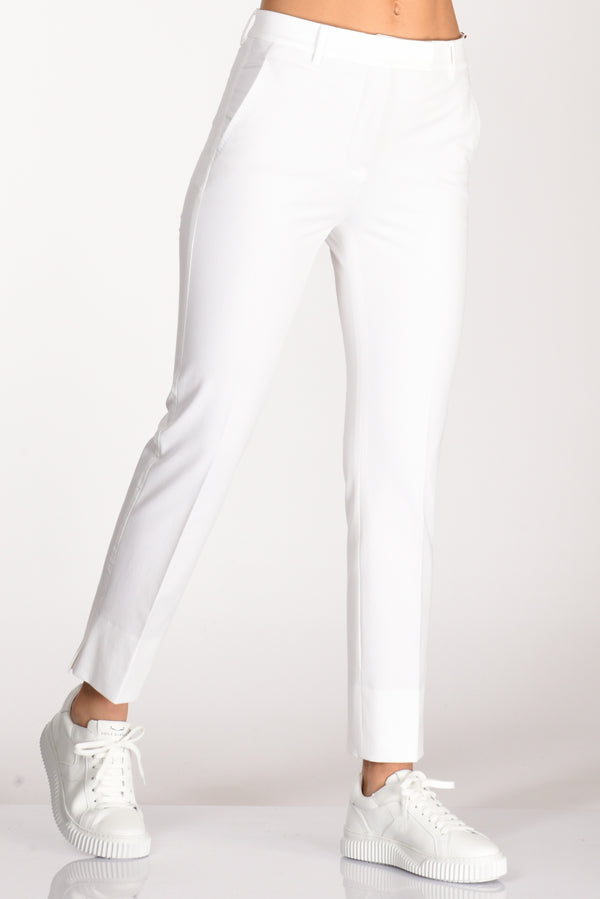 Incotex Slowear Pantalone Kimama Bianco Naturale Donna