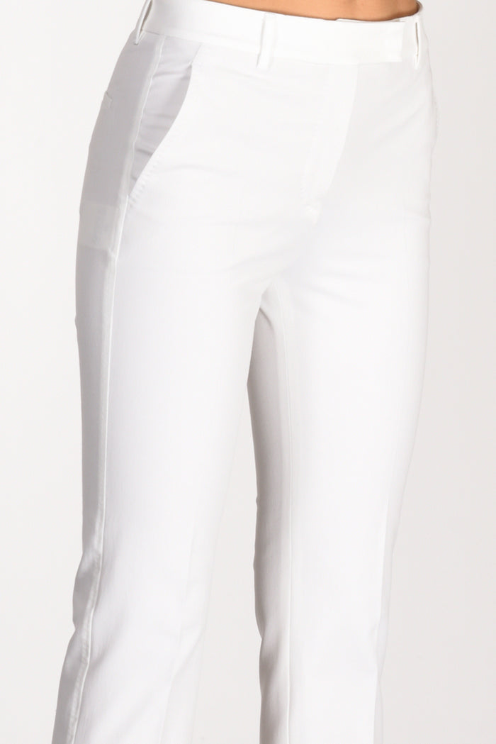 Incotex Slowear Pantalone Kimama Bianco Naturale Donna - 7