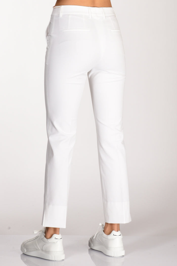 Incotex Slowear Pantalone Kimama Bianco Naturale Donna - 8