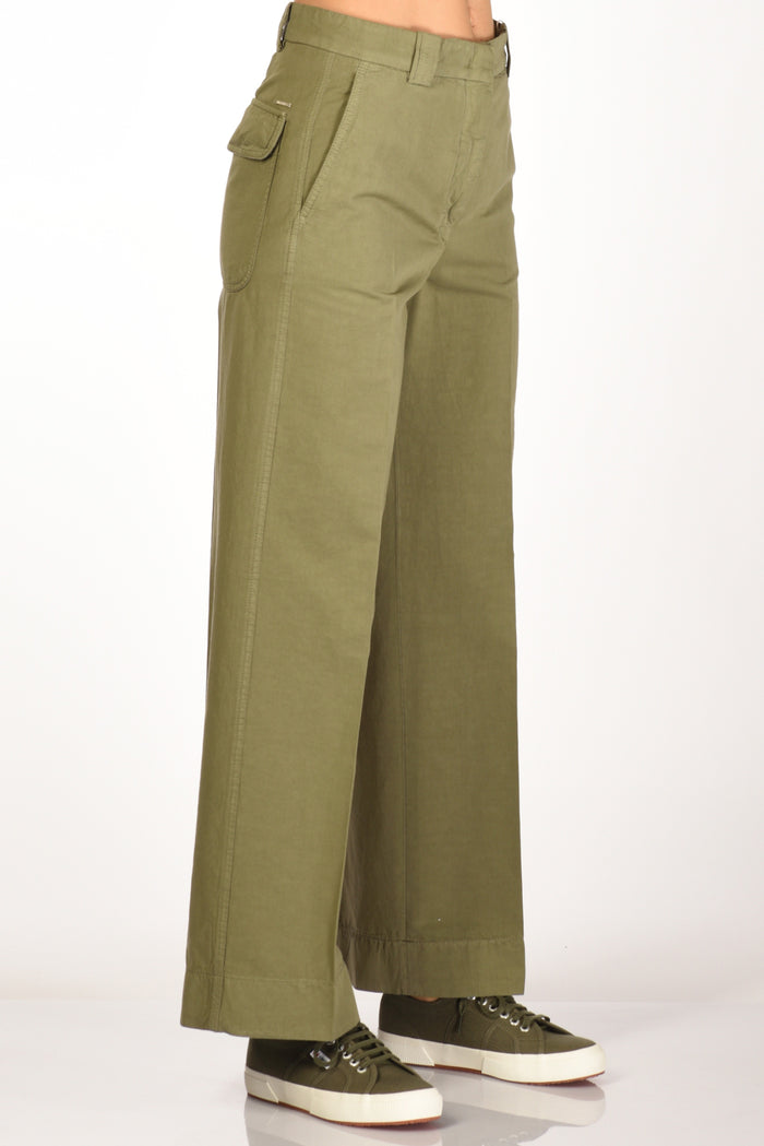 Incotex Slowear Pantalone E Verde Salvia Donna - 5
