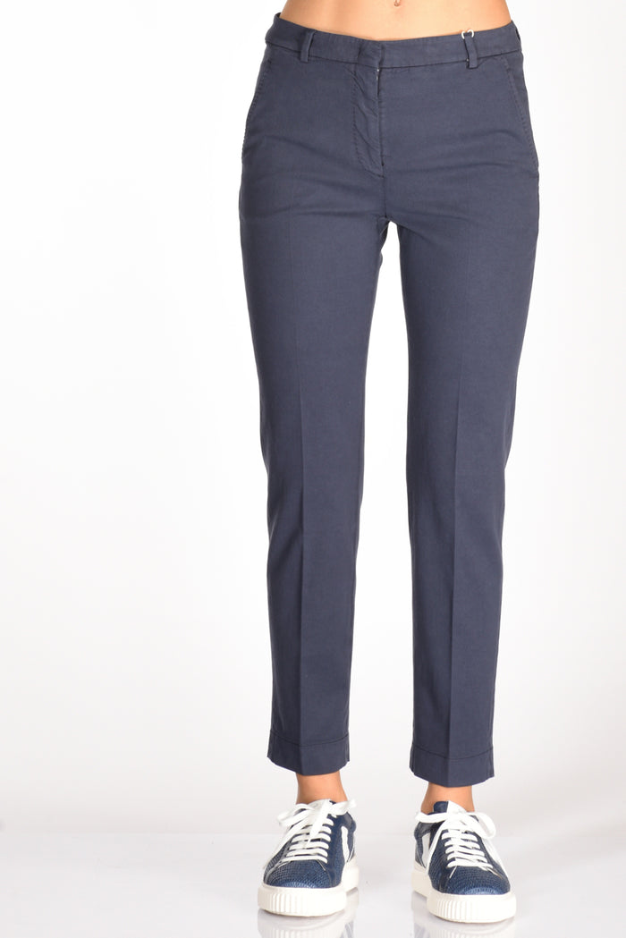 Incotex Slowear Pantalone Leyre Blu Donna - 4