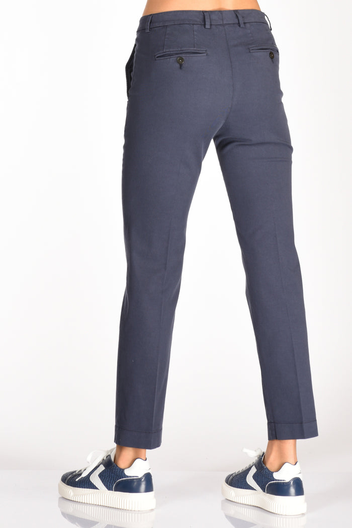 Incotex Slowear Pantalone Leyre Blu Donna - 5