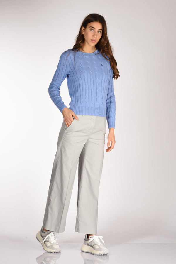 Incotex Slowear Pantalone Ilya Grigio Donna-2