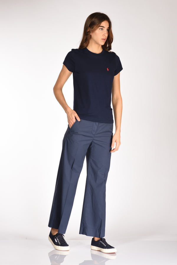 Incotex Slowear Pantalone Ilya Blu Donna-2