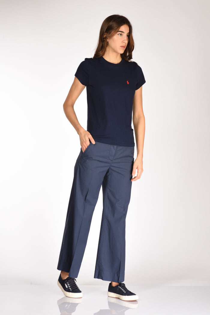 Incotex Slowear Pantalone Ilya Blu Donna - 2