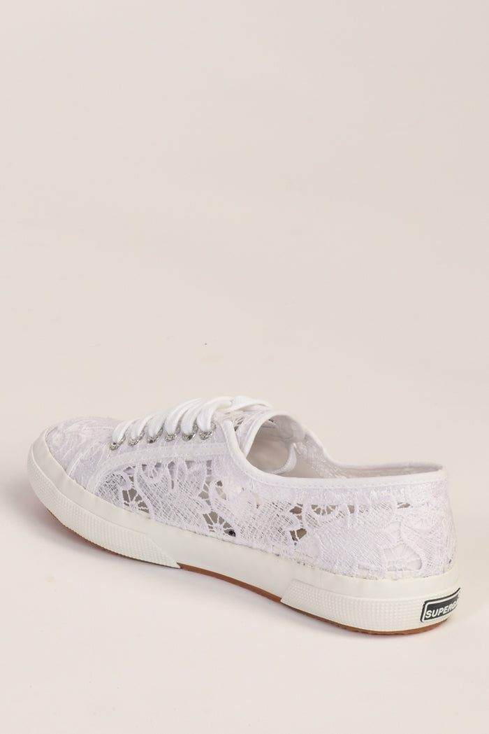 Superga Sneakers Macrame Bianco Donna - 4