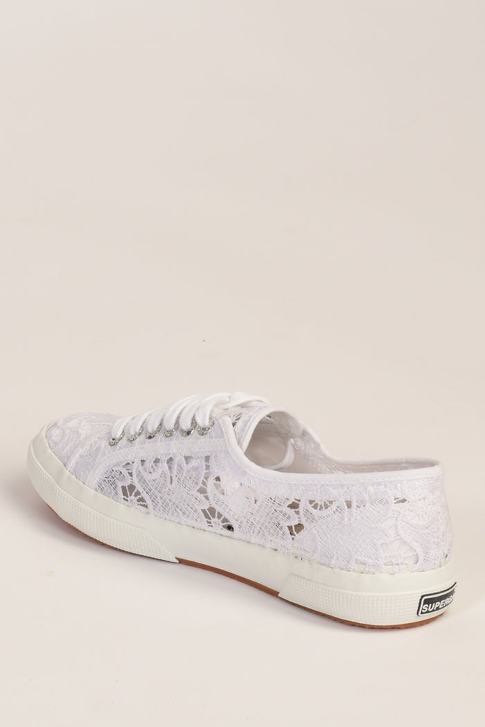 Superga Sneakers Macrame Bianco Donna - 3