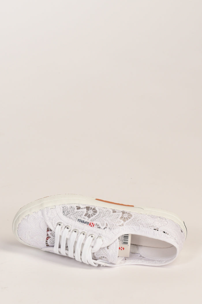 Superga Sneakers Macrame Bianco Donna - 5