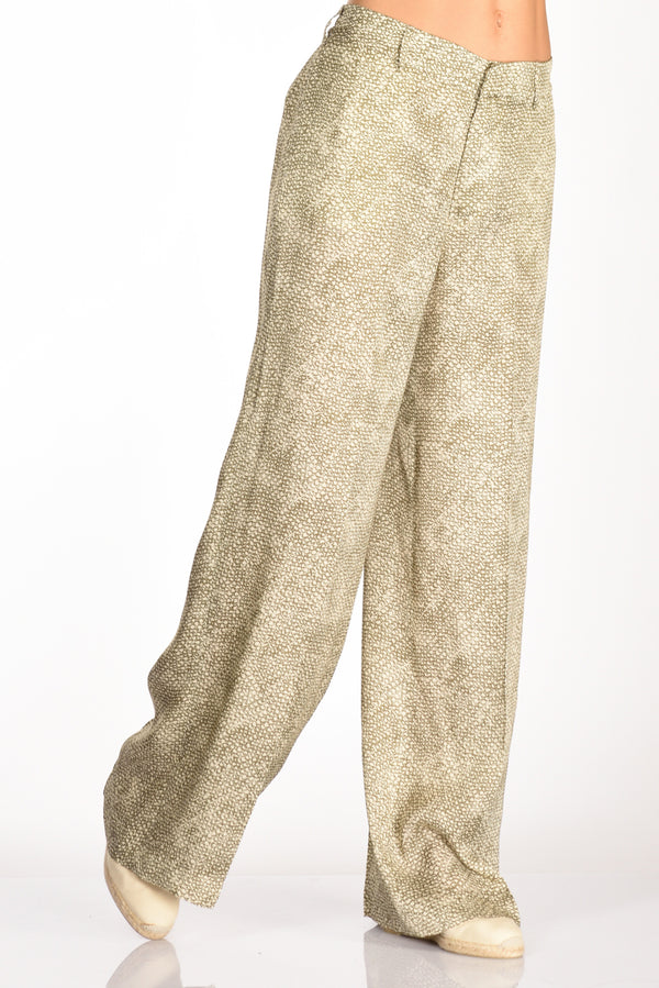 Pt Torino Pantalone L Marrone Chiaro/beige Donna