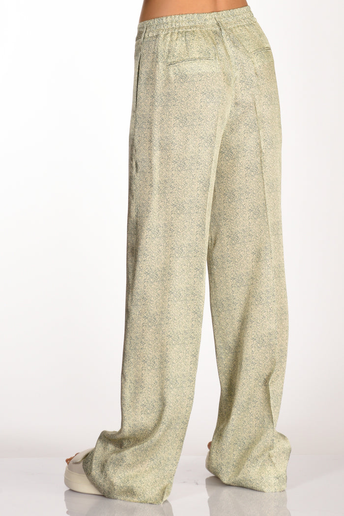 Pt Torino Pantalone L Verde/beige Donna - 6