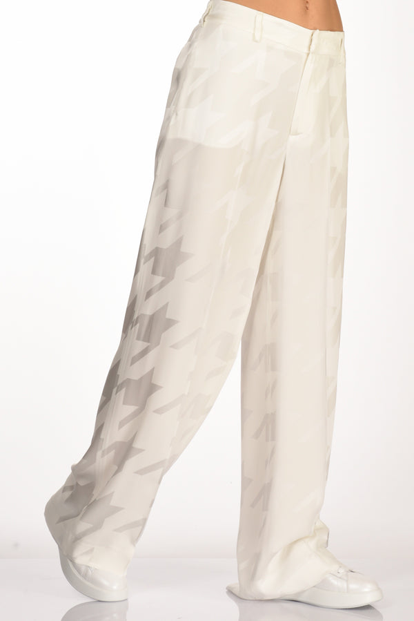 Pt Torino Pantalone L Bianco Donna