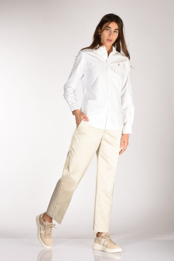 Pt Torino Pantalone Emma Beige Chiaro Donna-2