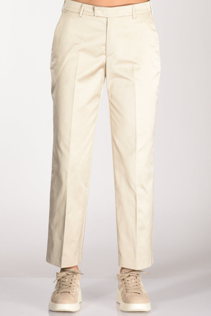 Pt Torino Pantalone Emma Beige Chiaro Donna - 3