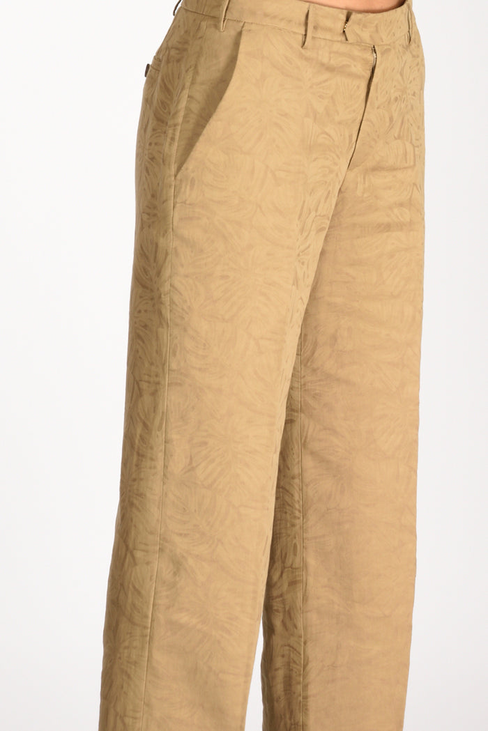 Pt Torino Pantalone Emma Beige Donna - 4