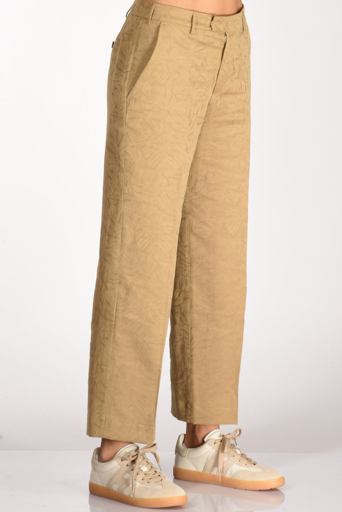 Pt Torino Pantalone Emma Beige Donna - 5