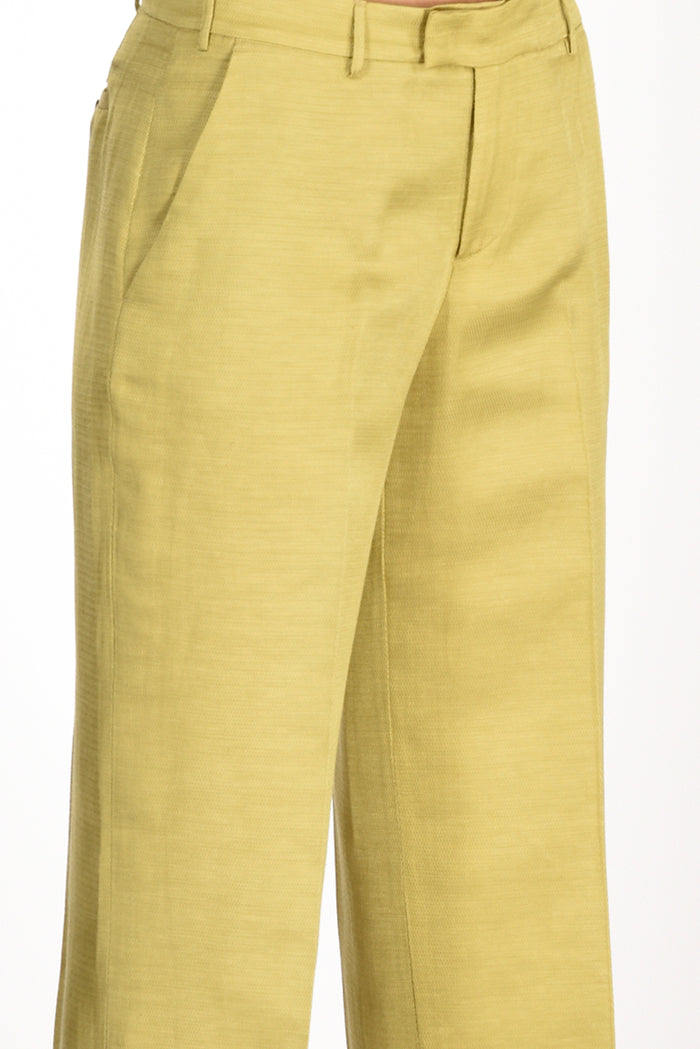 Pt Torino Pantalone Emma Giallo Donna - 4