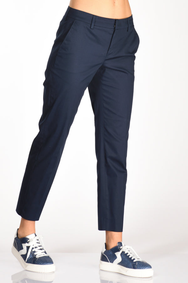 Pt Torino Pantalone New York Blu Donna