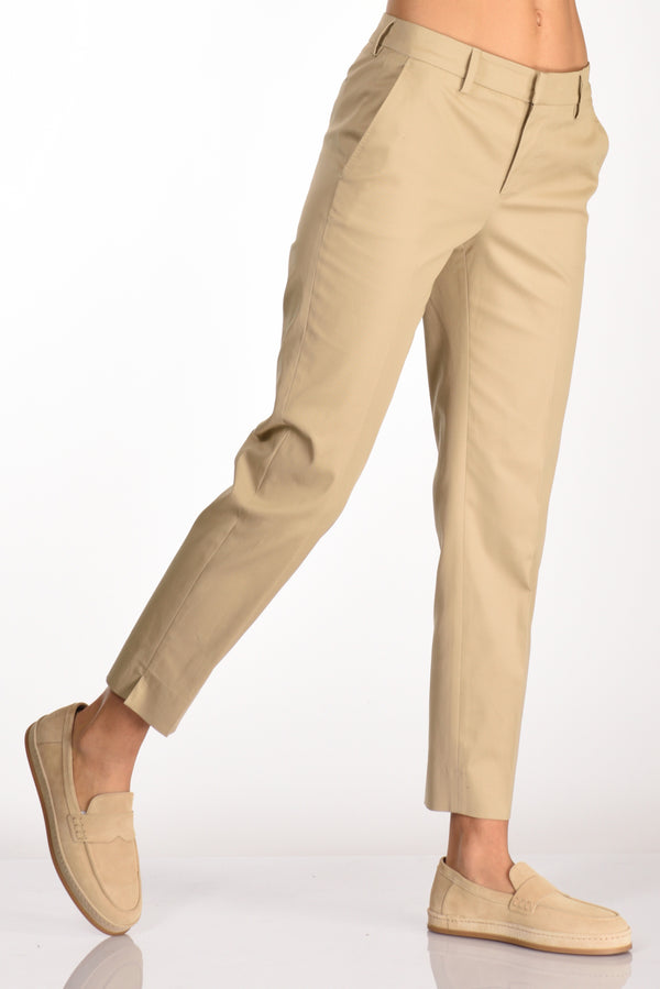 Pt Torino Pantalone New York Beige Donna