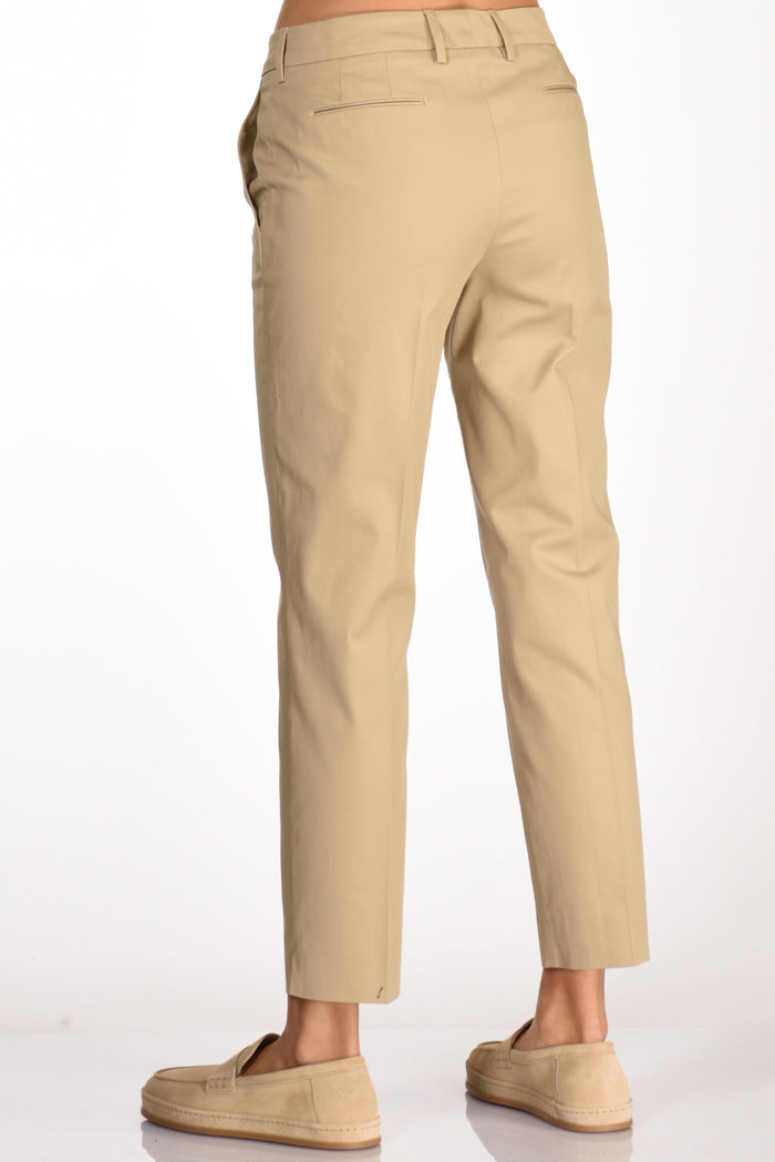 Pt Torino Pantalone New York Beige Donna - 6