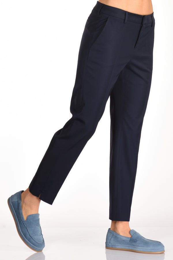 Pt Torino Pantalone New York Blu Donna