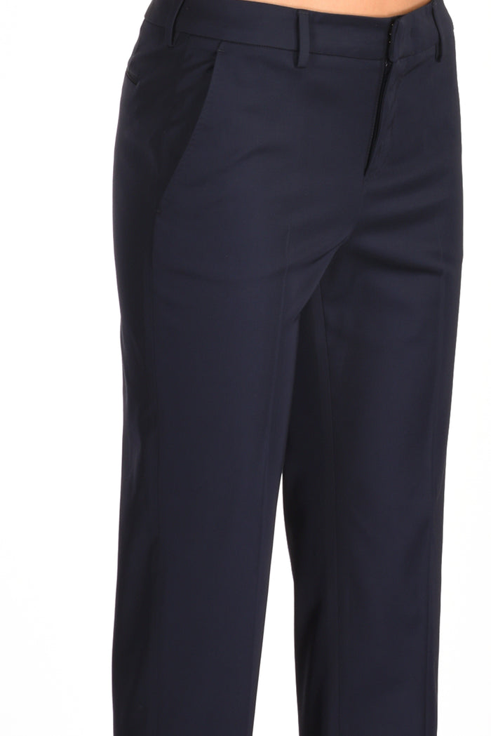 Pt Torino Pantalone New York Blu Donna - 4