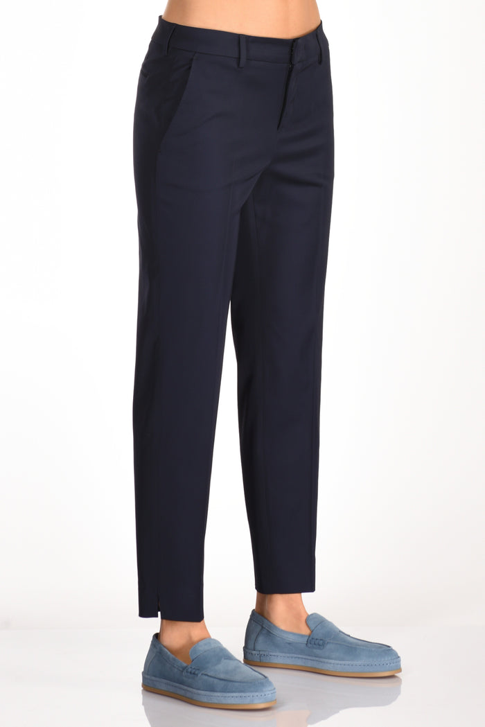 Pt Torino Pantalone New York Blu Donna - 5